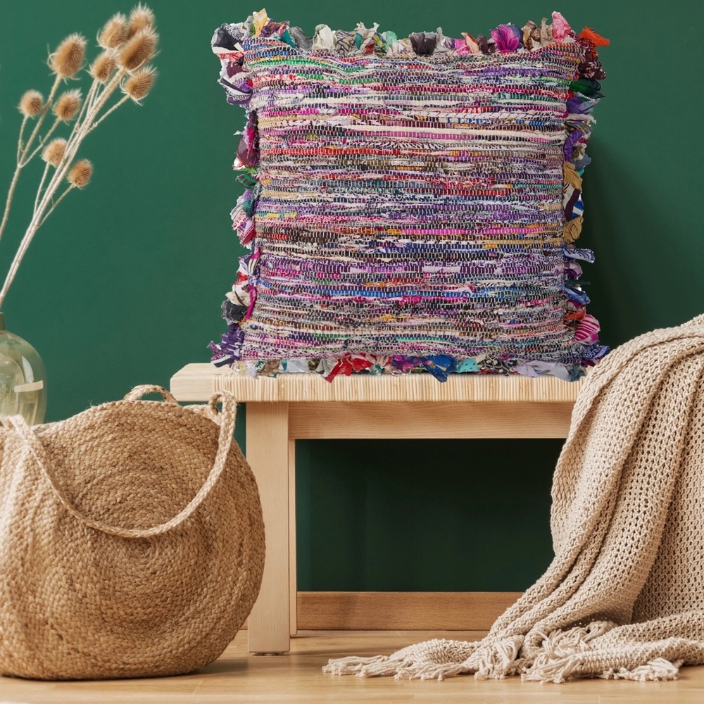 Boho Pillow (18 in x 18 in)